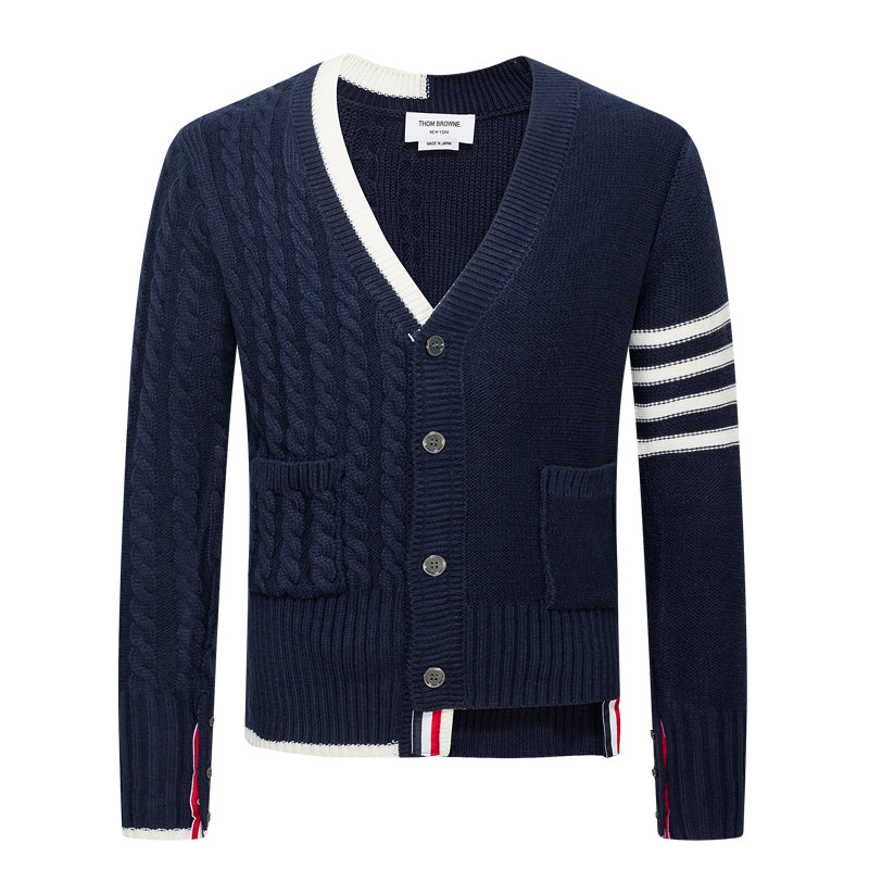 Thom Browne Thickened Wool cardigan