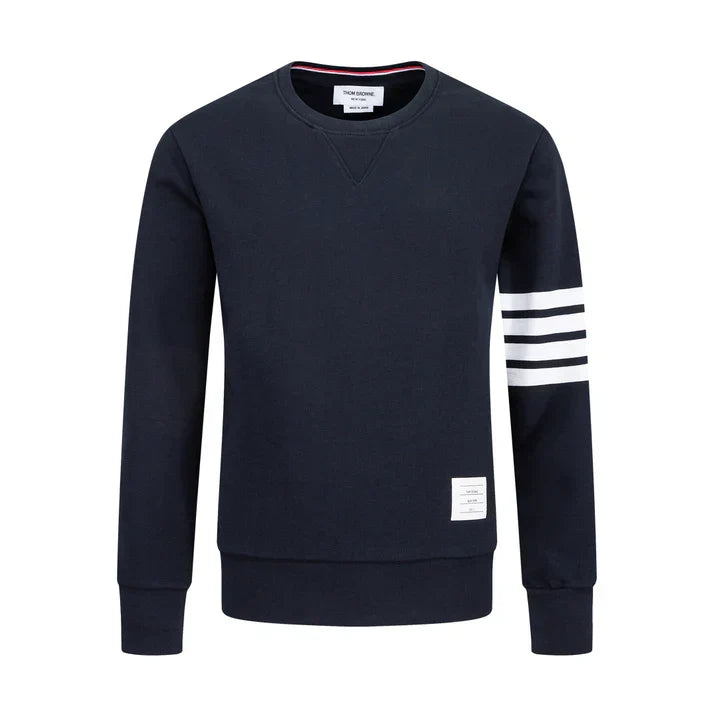 Thom Browne Classic Four-Bar Sweatshirt