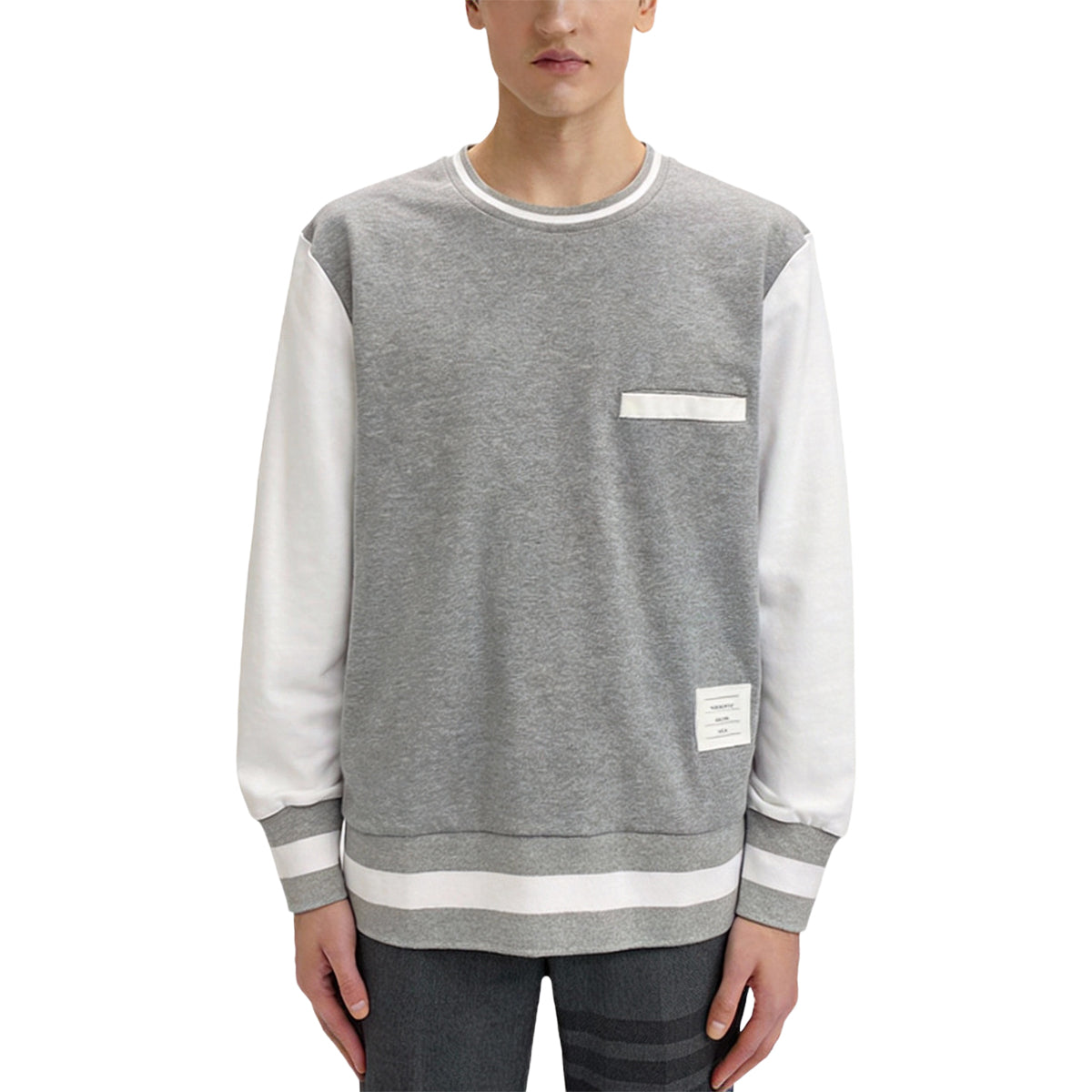 2026 Spring Summer Colorblock Four-Bar Hoodie