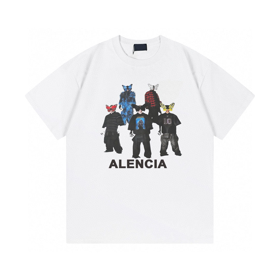 Balenciaga Fashion Distressed T-shirt