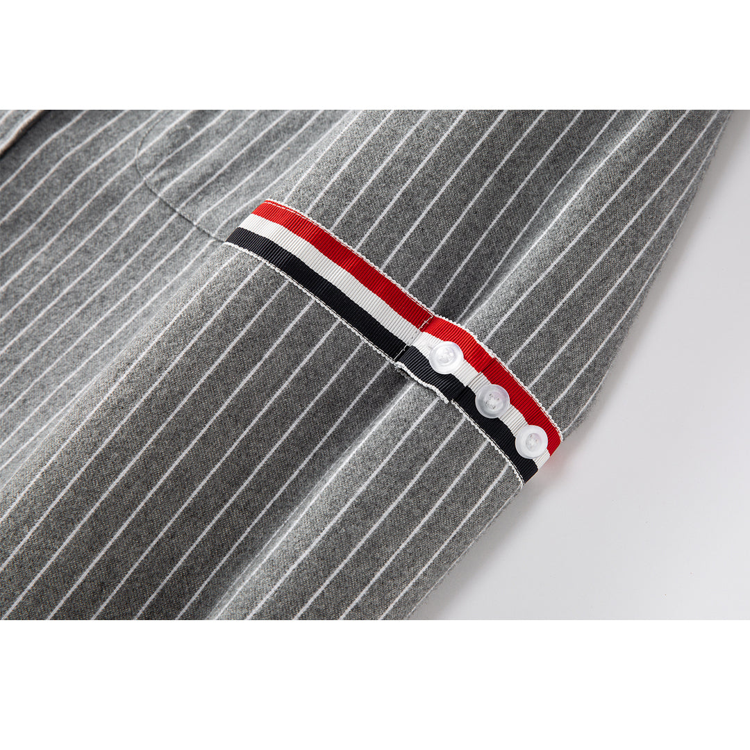 Thom Browne Spring Summer Men's Long Sleeve Cotton Shirt