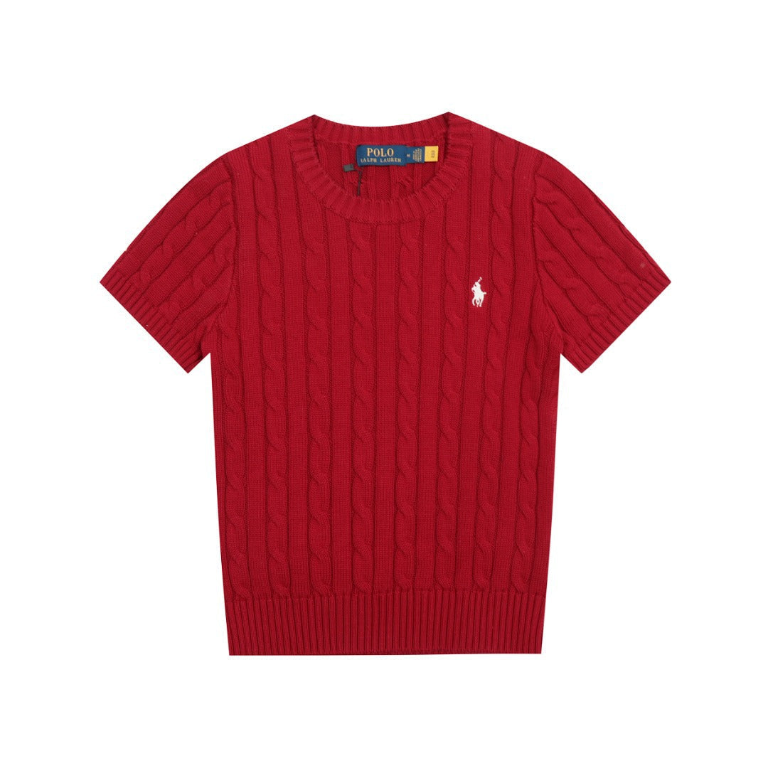 Ralph Lauren Women's Crewneck Knit T-shirt