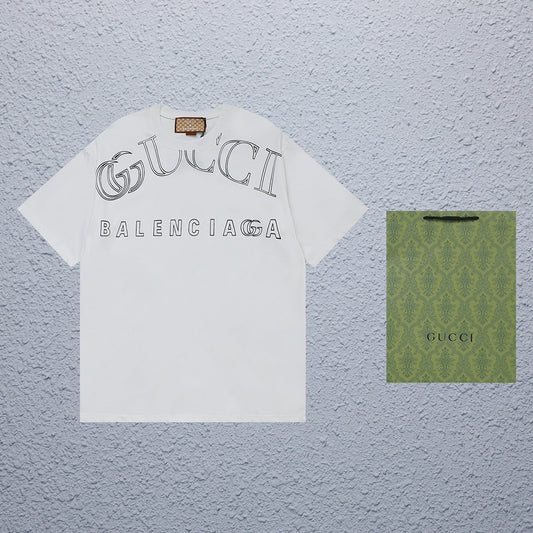 Gucci x Balenciaga Logo T-Shirt