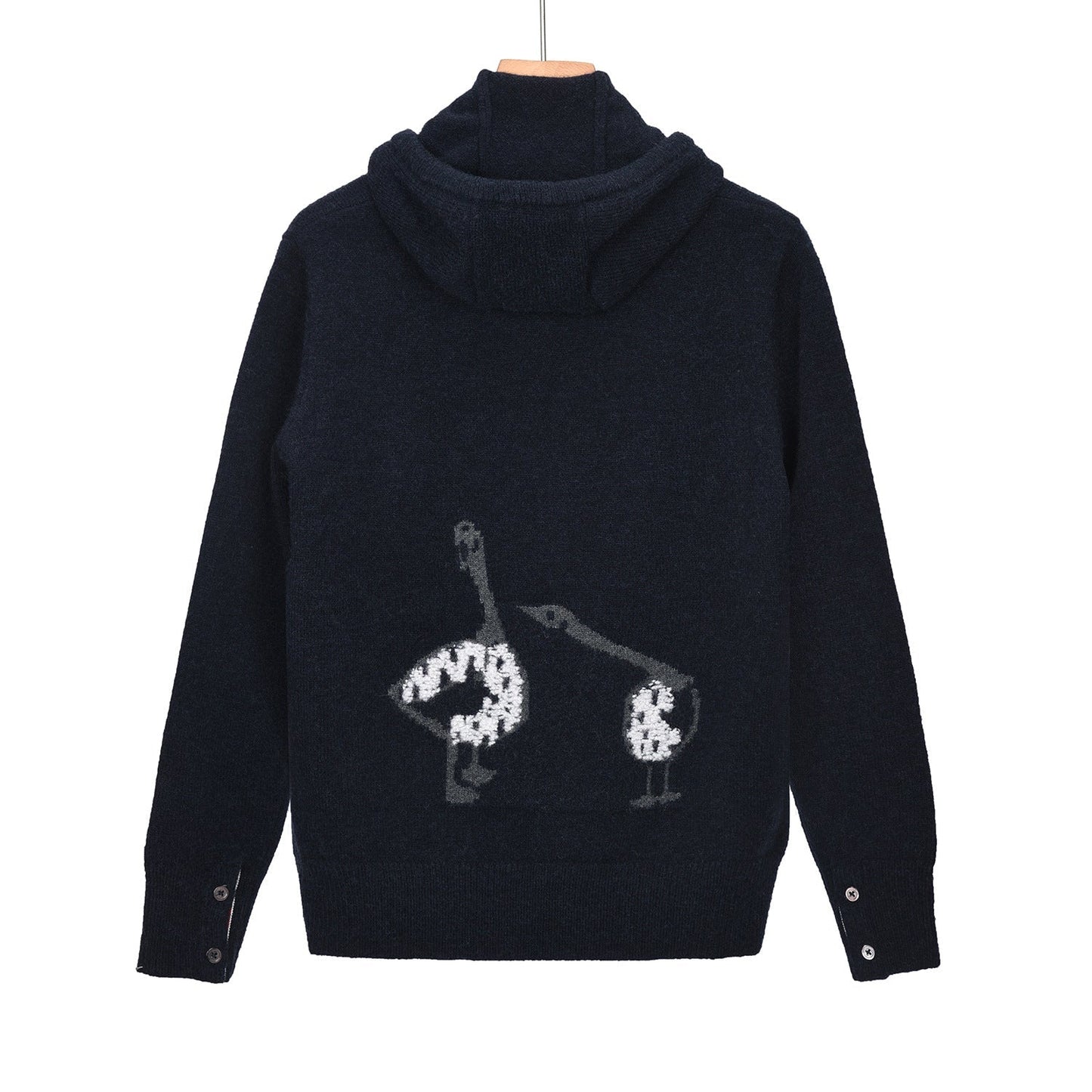 Thom Browne Duck Jacquard Sweater Jacket