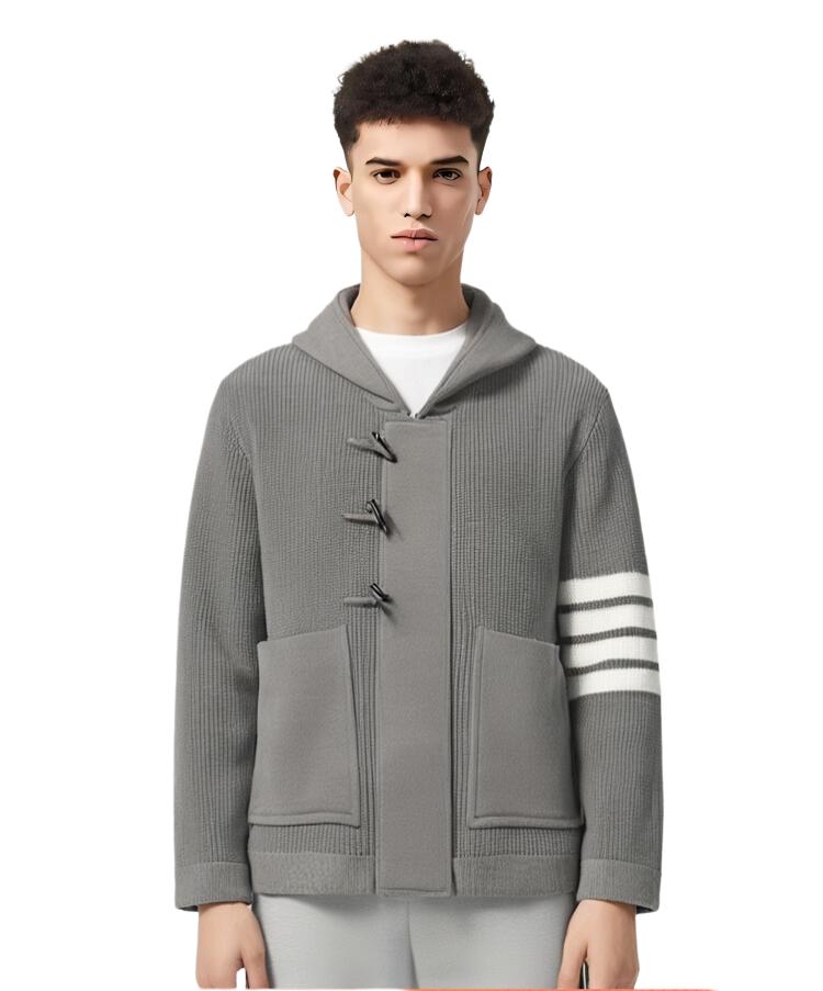 Thom Browne Unisex Chunky Knit Jacket