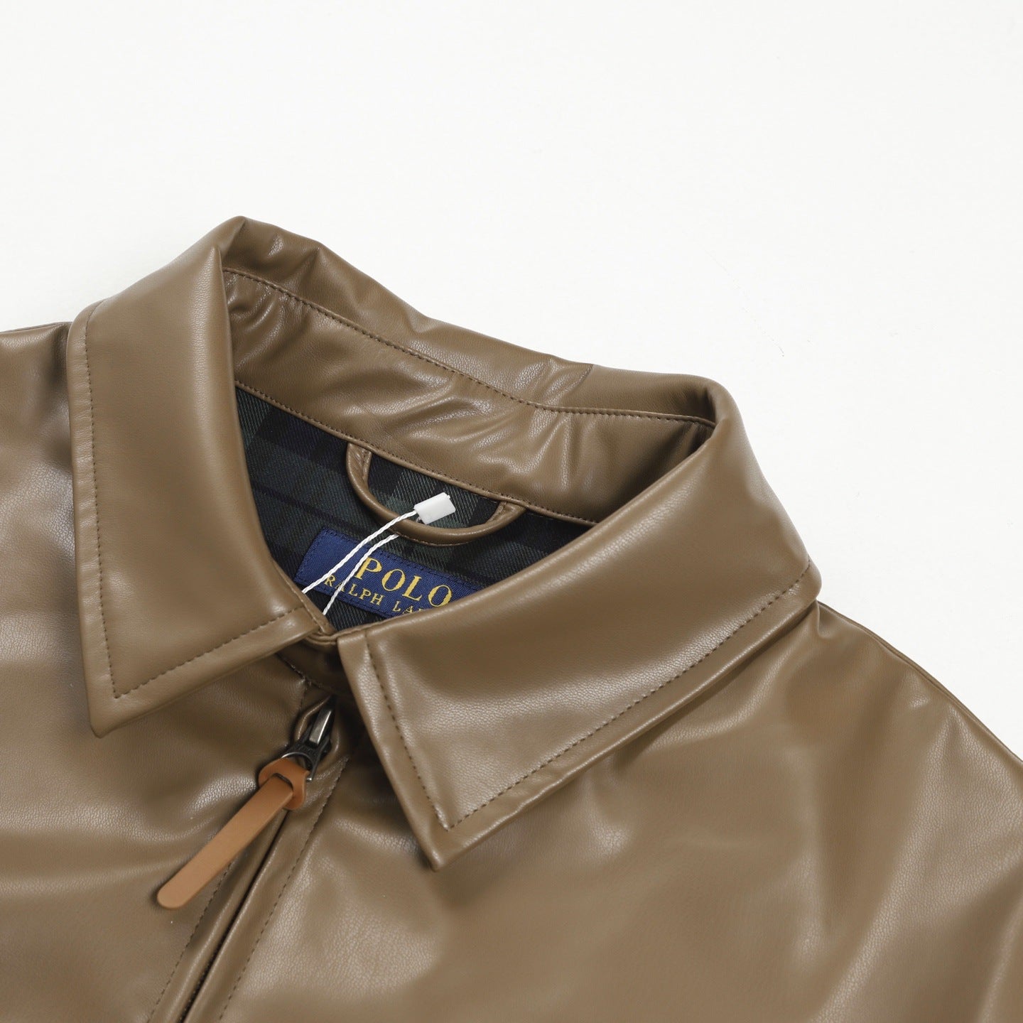 Ralph Lauren Men's Leather Jacket Coat