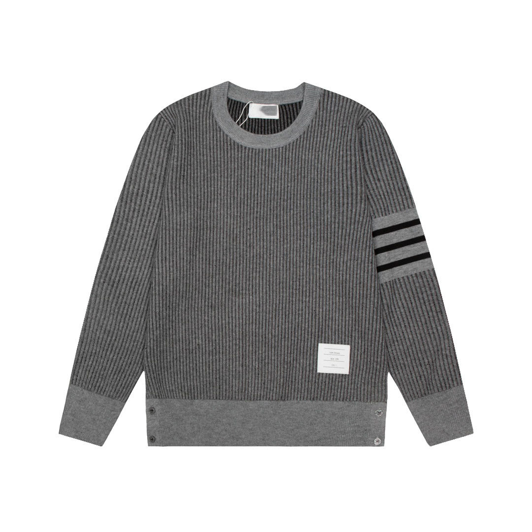 Thom Browne 2025 Colorblock Four-Bar Stripe Sweater