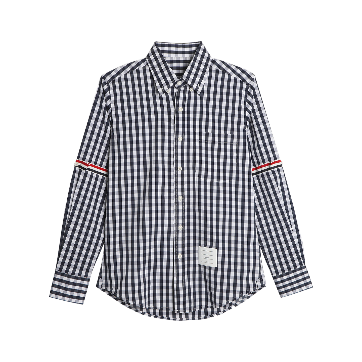 Thom Browne Couple plaid shirt
