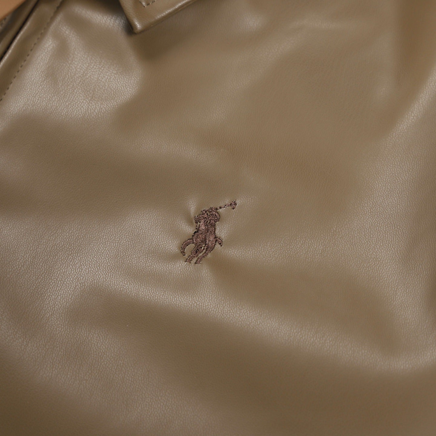 Ralph Lauren Men's Leather Jacket Coat
