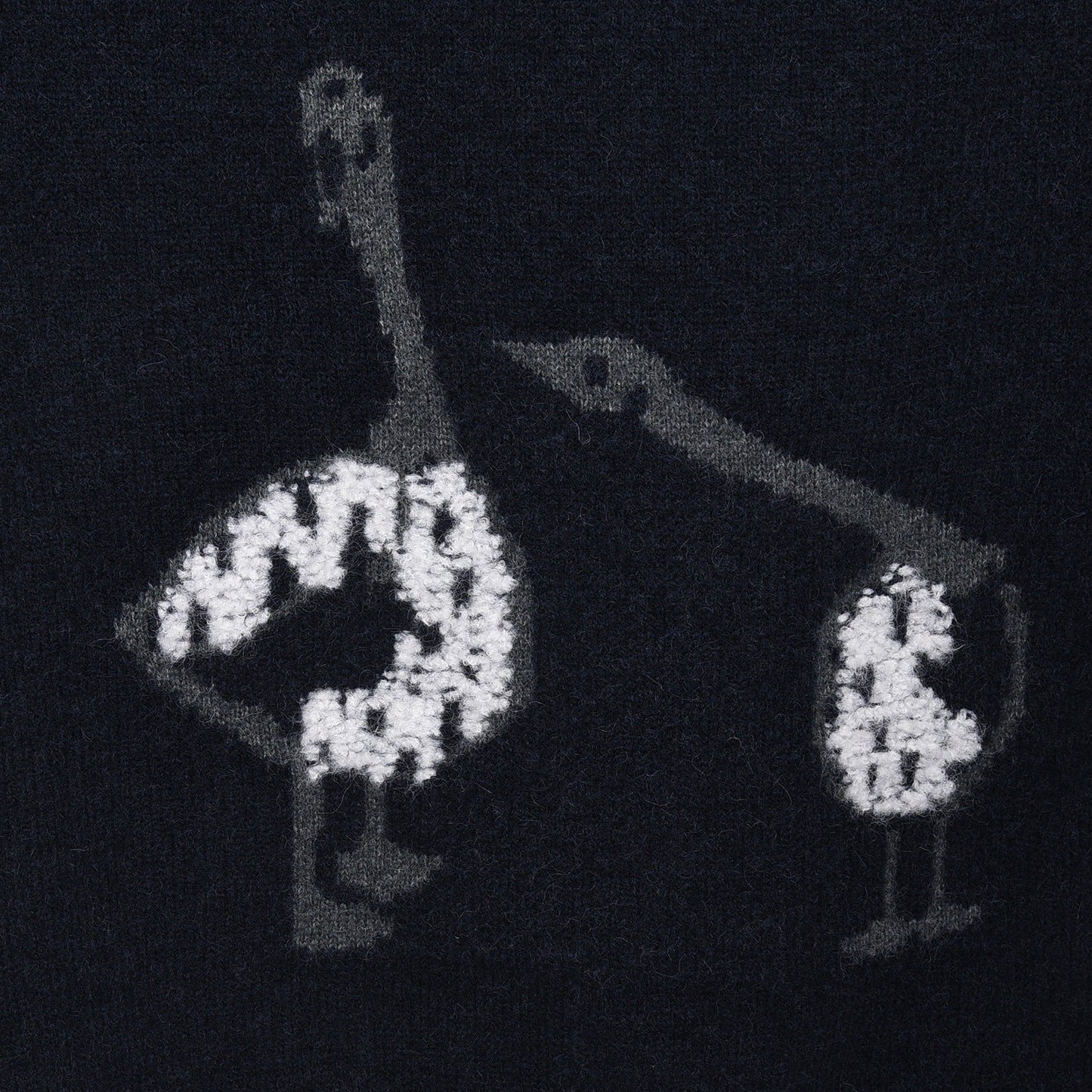 Thom Browne Duck Jacquard Sweater Jacket