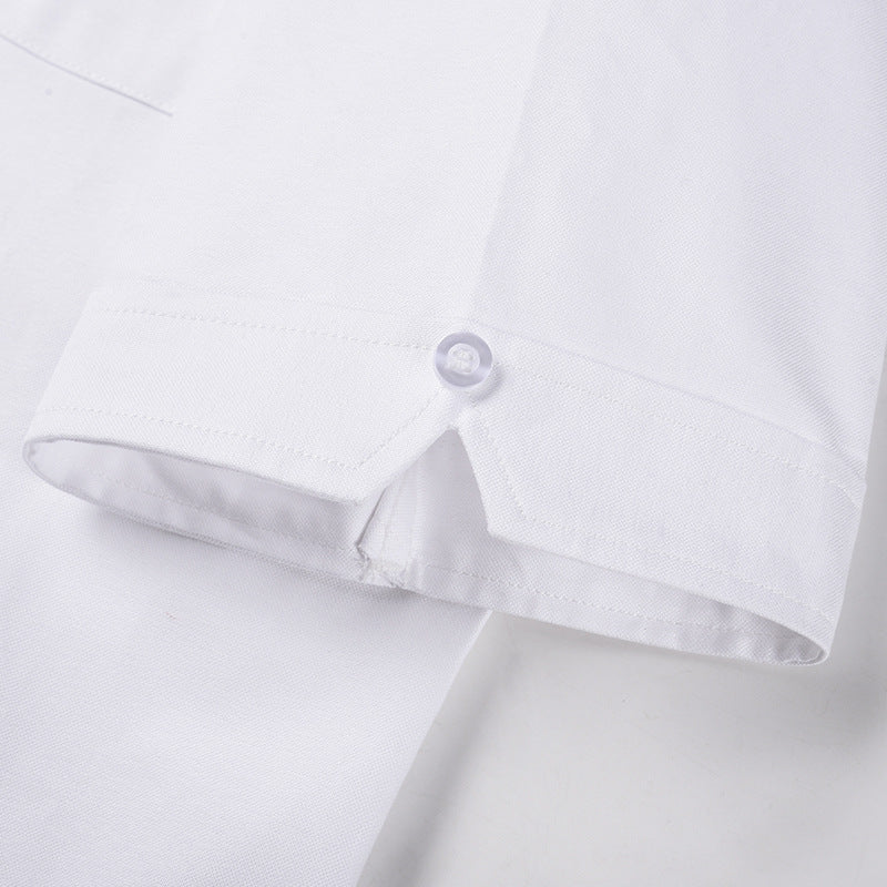 Thom Browne Spring Summer Men's White Short Sleeve Shirt