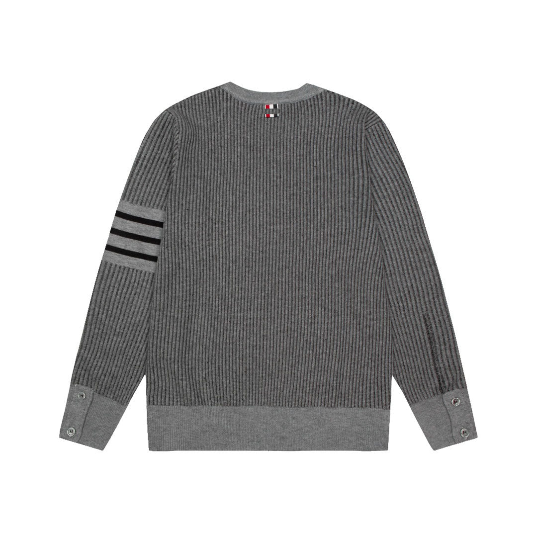 Thom Browne 2025 Colorblock Four-Bar Stripe Sweater