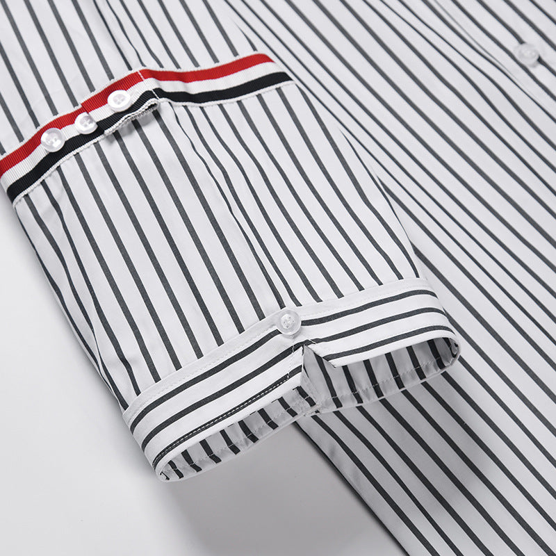 Thom Browne Spring Summer Unisex Pocket Webbing Short Sleeve Shirt