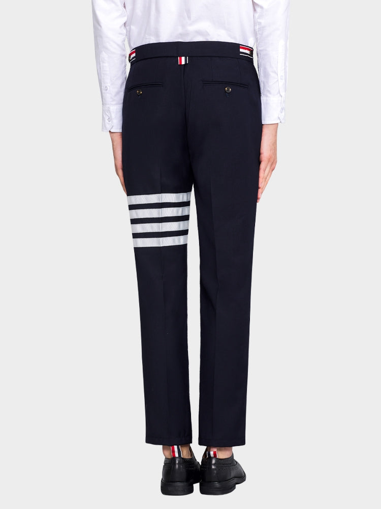 Thom Browne Cotton Ninth-Point Pants