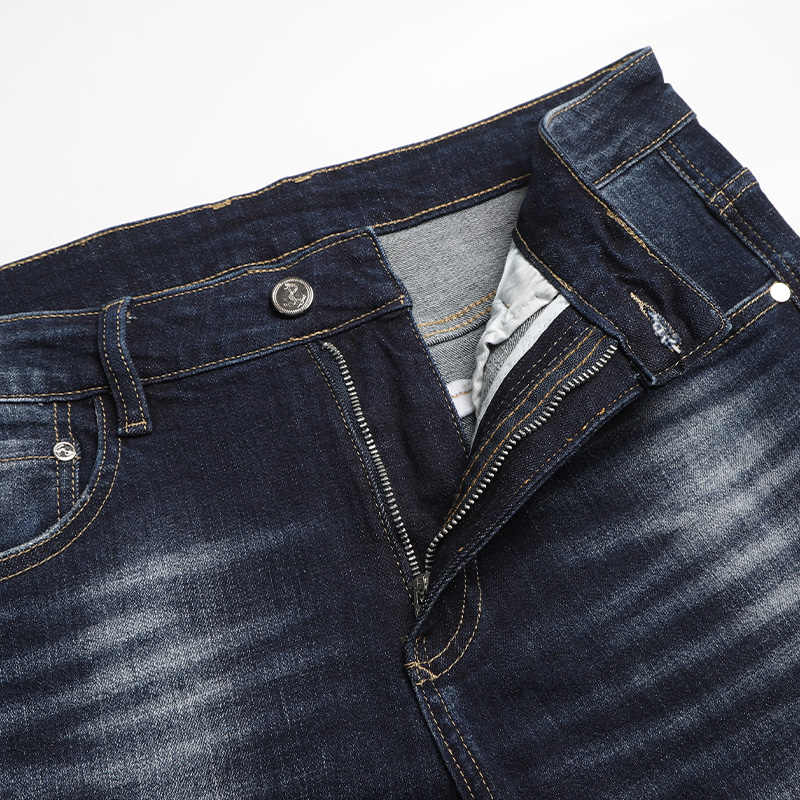 Signature Embroidered Denim Jeans
