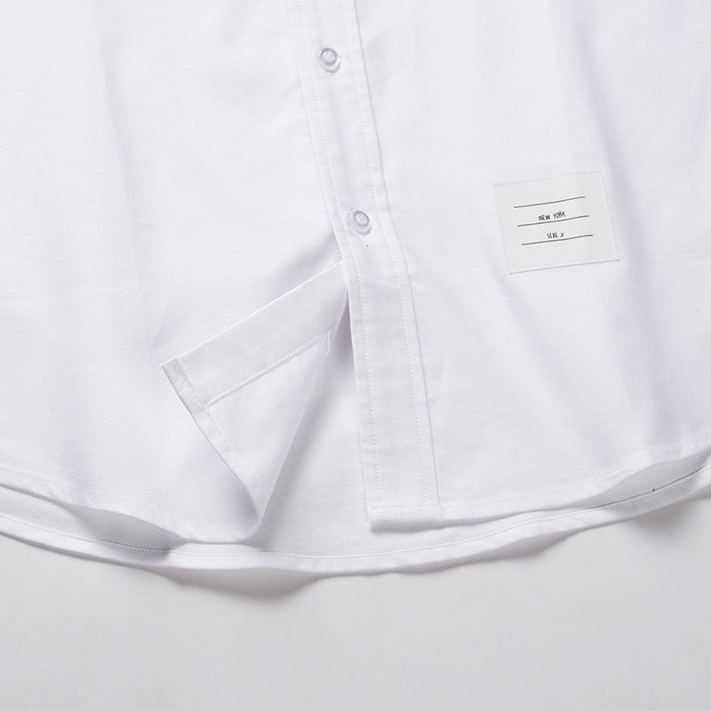 Thom Browne Spring Summer Unisex Zipper Short Sleeve Shirt