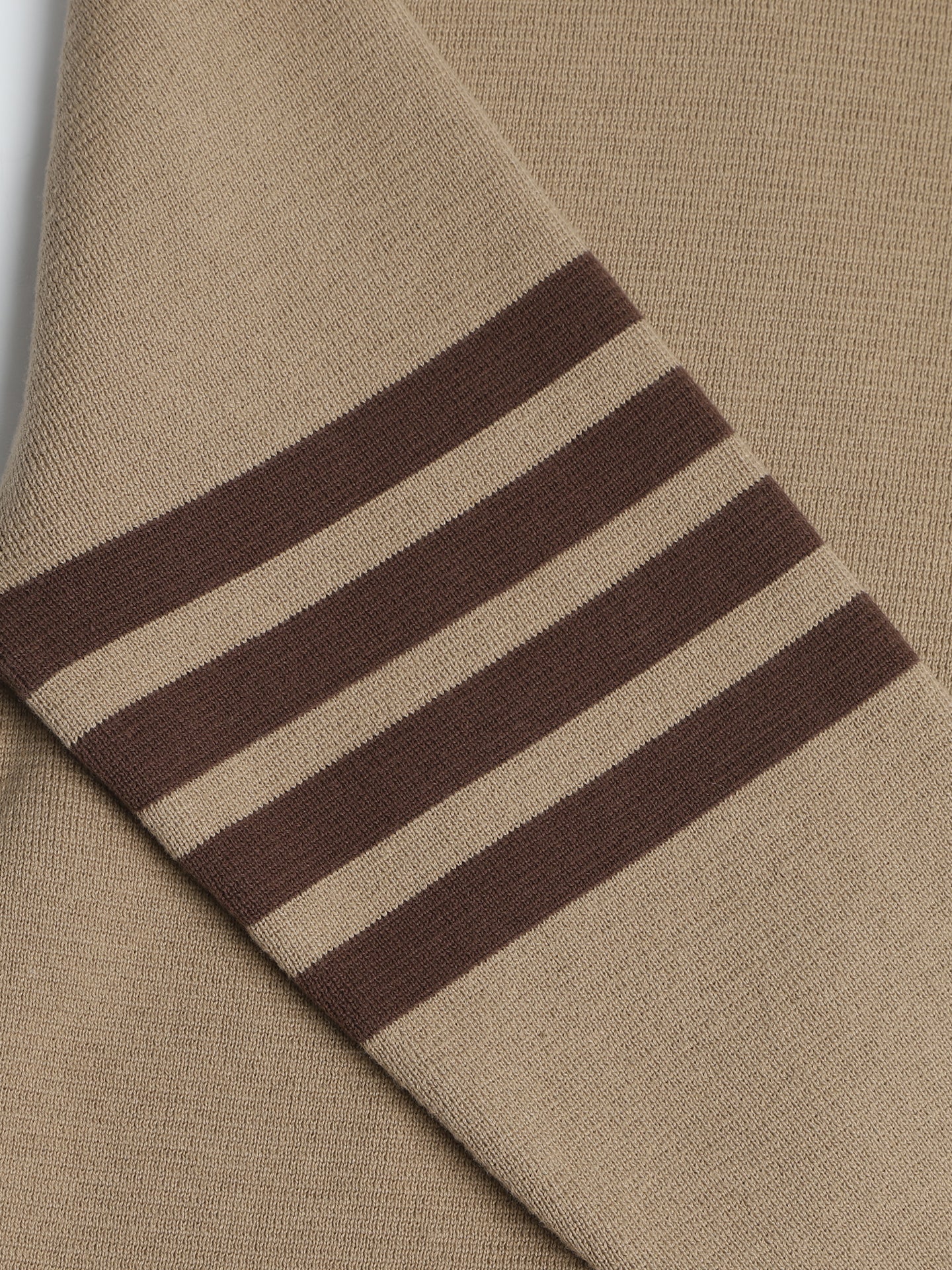 Thom Browne Khaki Colorblock Knit Sweater Jacket