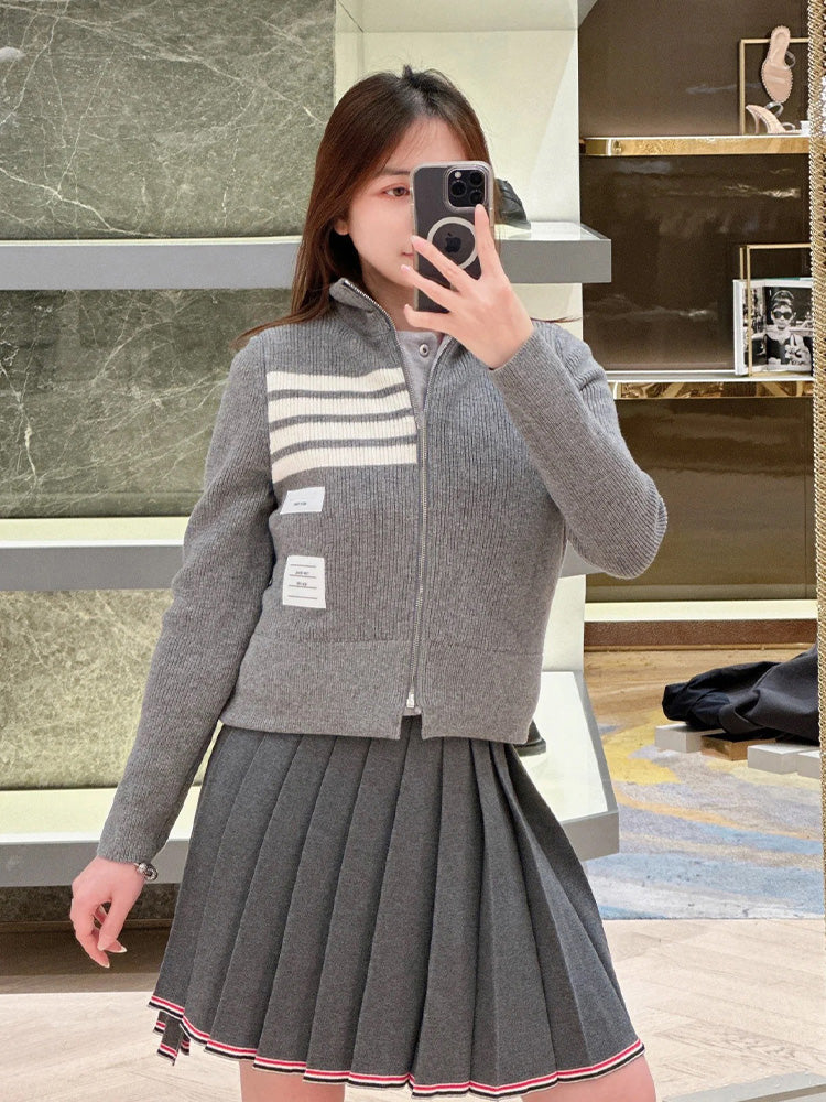Thom Browne Unisex double-sided fake two-piece jacket
