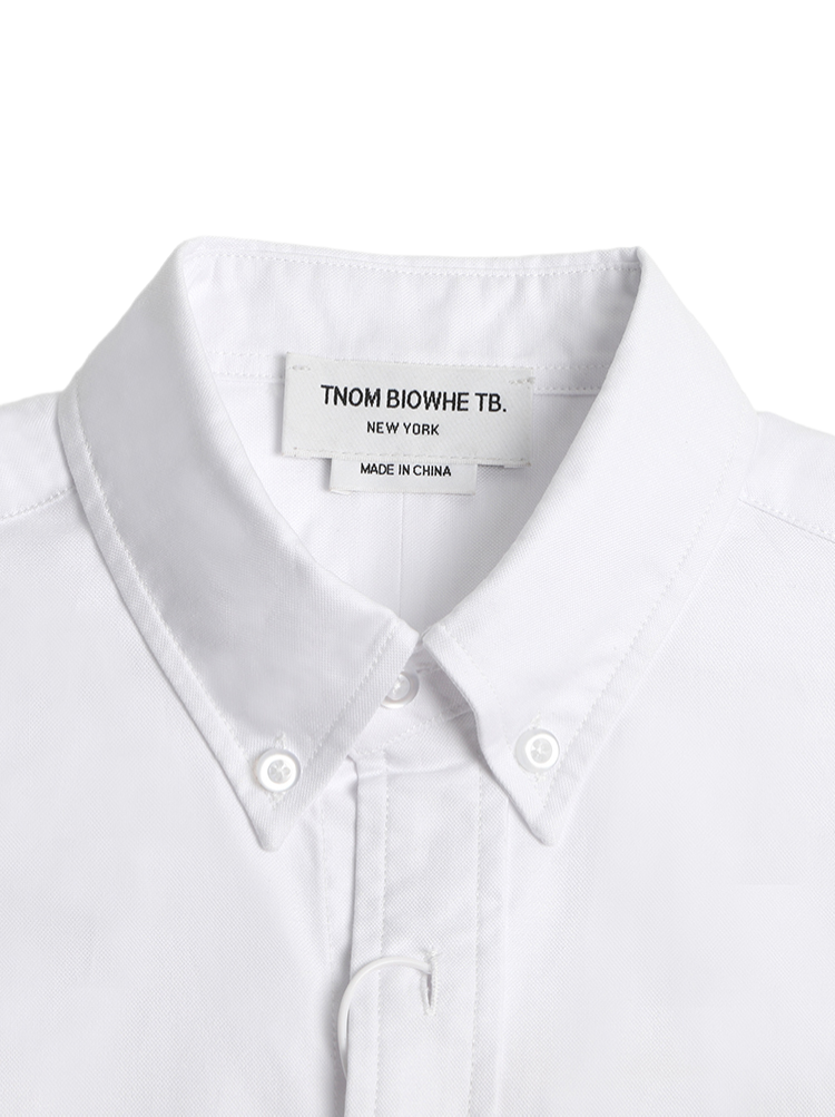 Thom Browne  Spring Summer Men's Side Yarn Striped Shirt