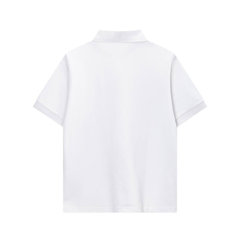 Thom Browne Men's Water Ripple Polo Shirt