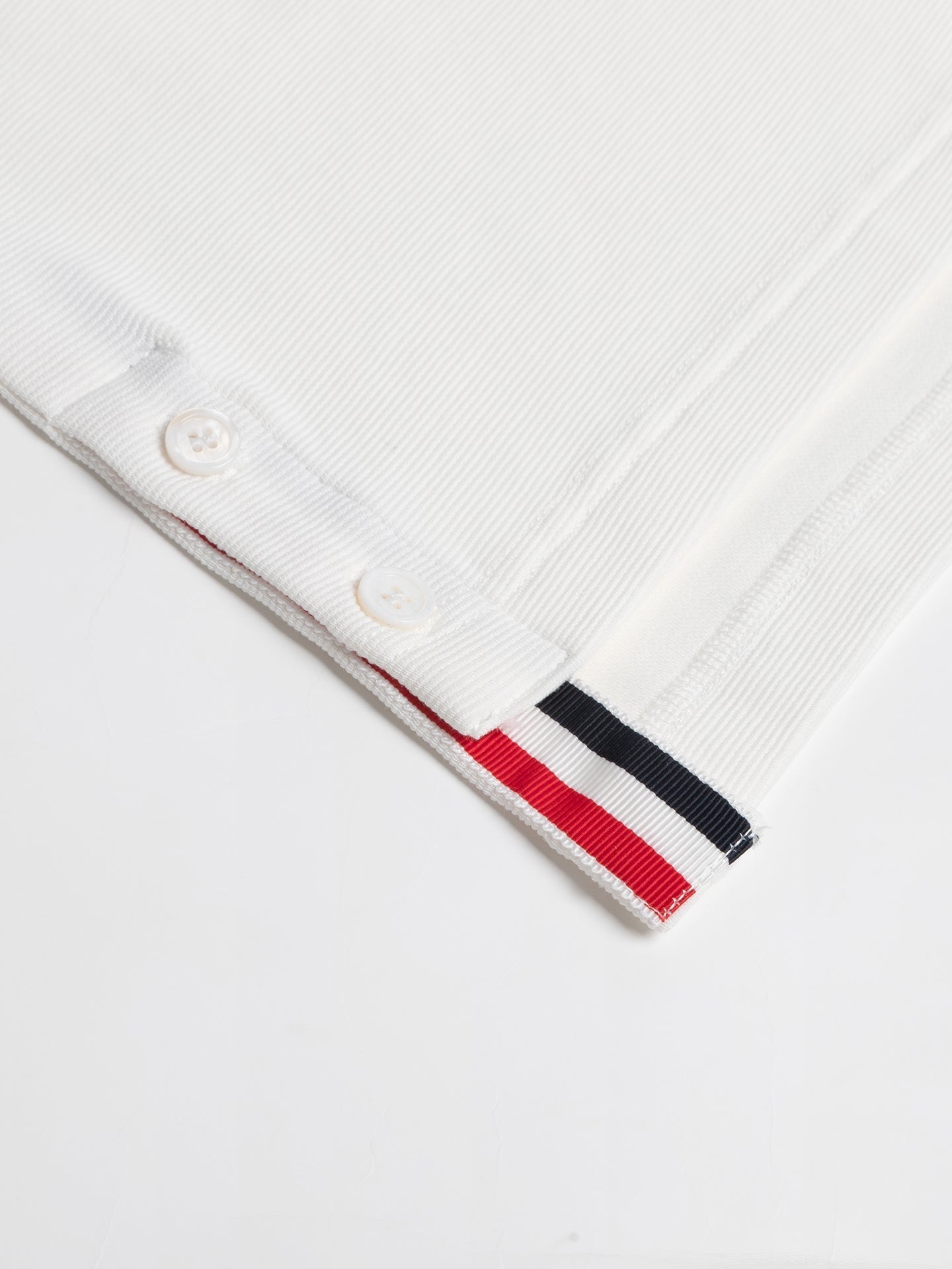Thom Browne Water Ripple Crew Neck T-Shirt