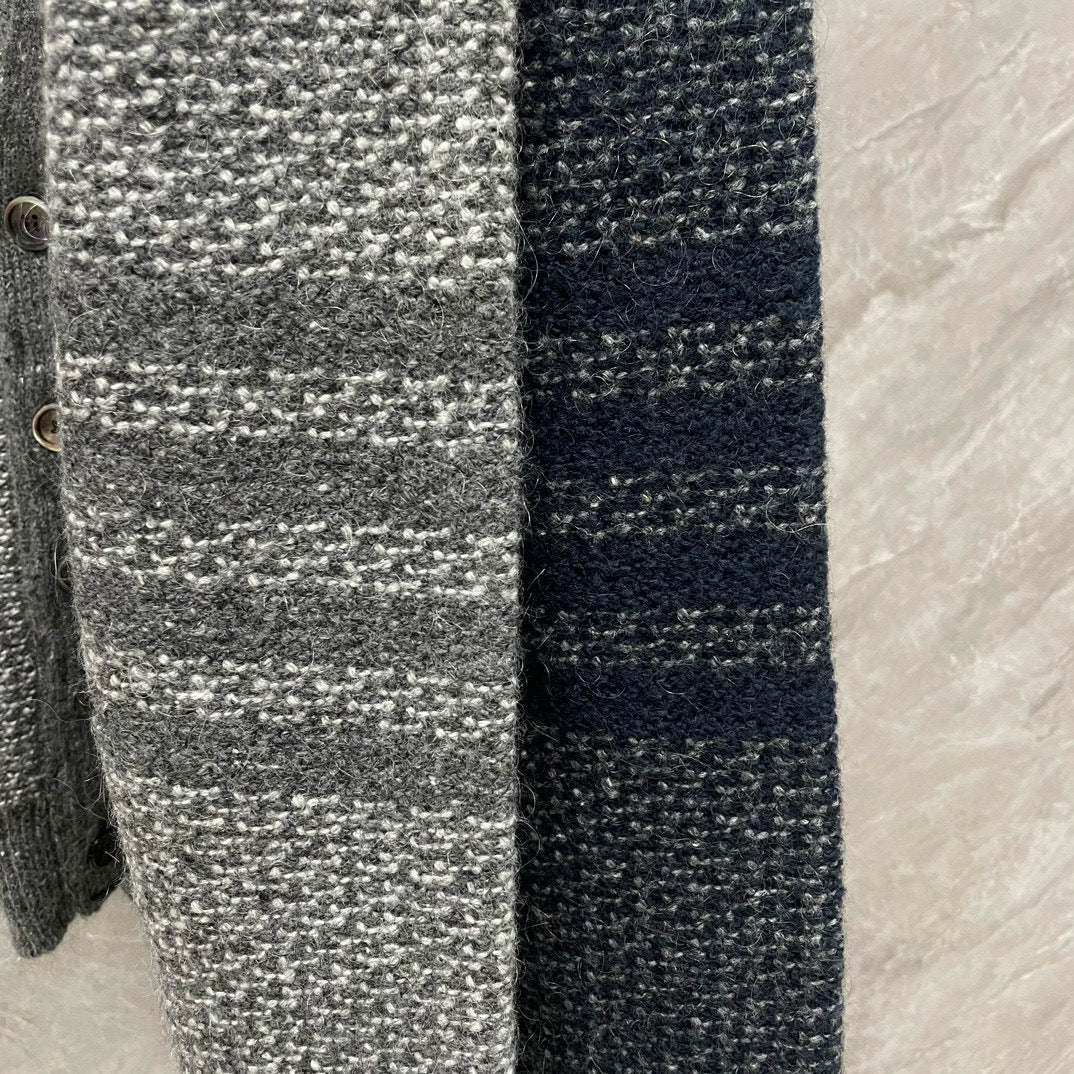 Thom Browne Snowflake Chunky Knit Cardigan