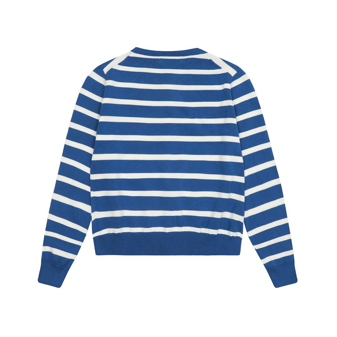 Ralph Lauren Women's Stripe Knit Cardigan