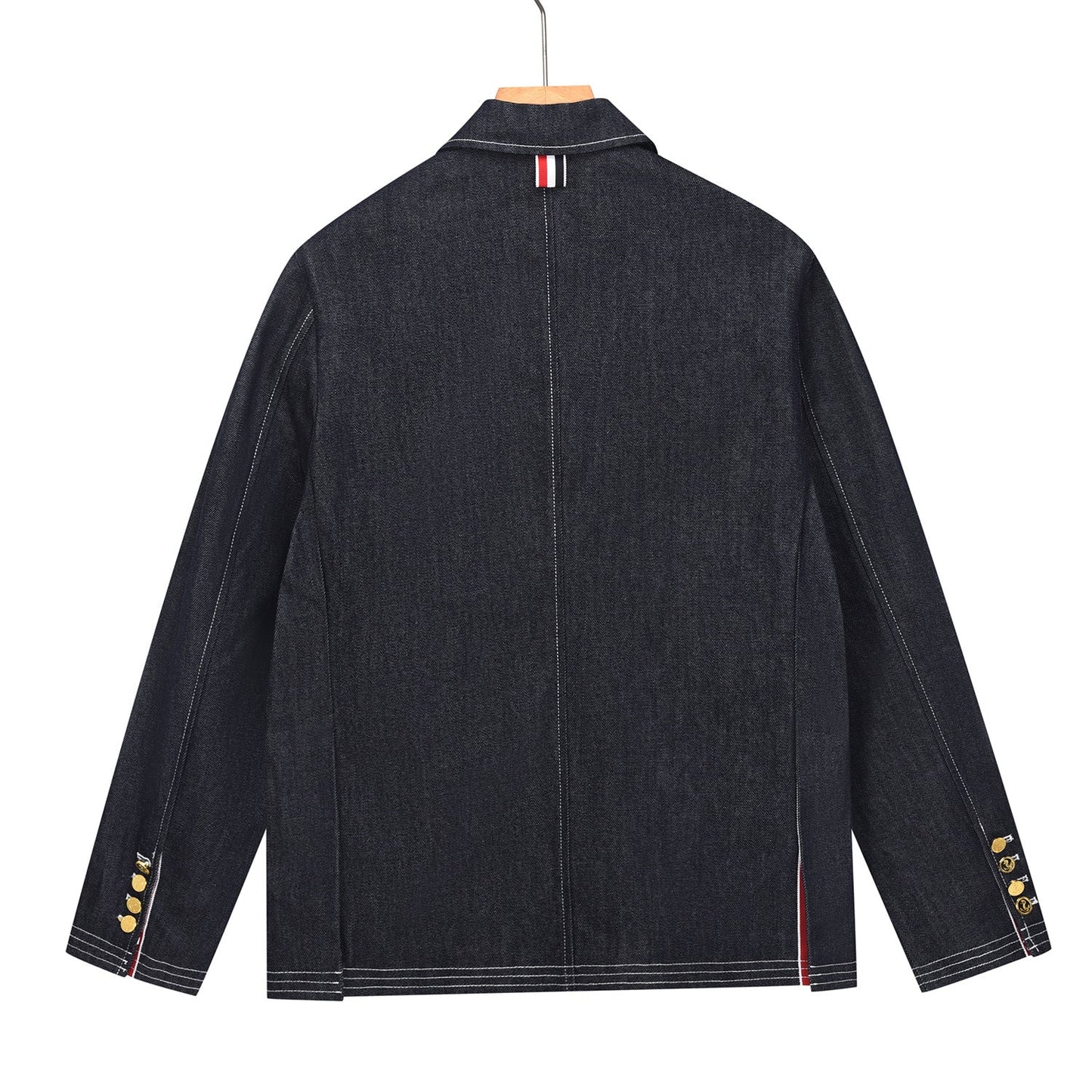 Thom Browne denim lapel jacket