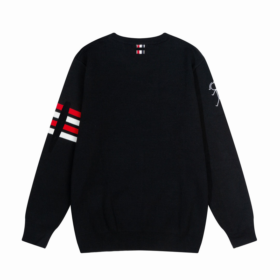 2025SS Stickman embroidered sweater