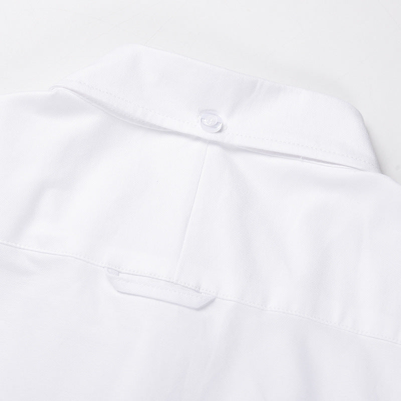 Thom Browne Spring Summer Men's Short Sleeve Ribbon Shirt