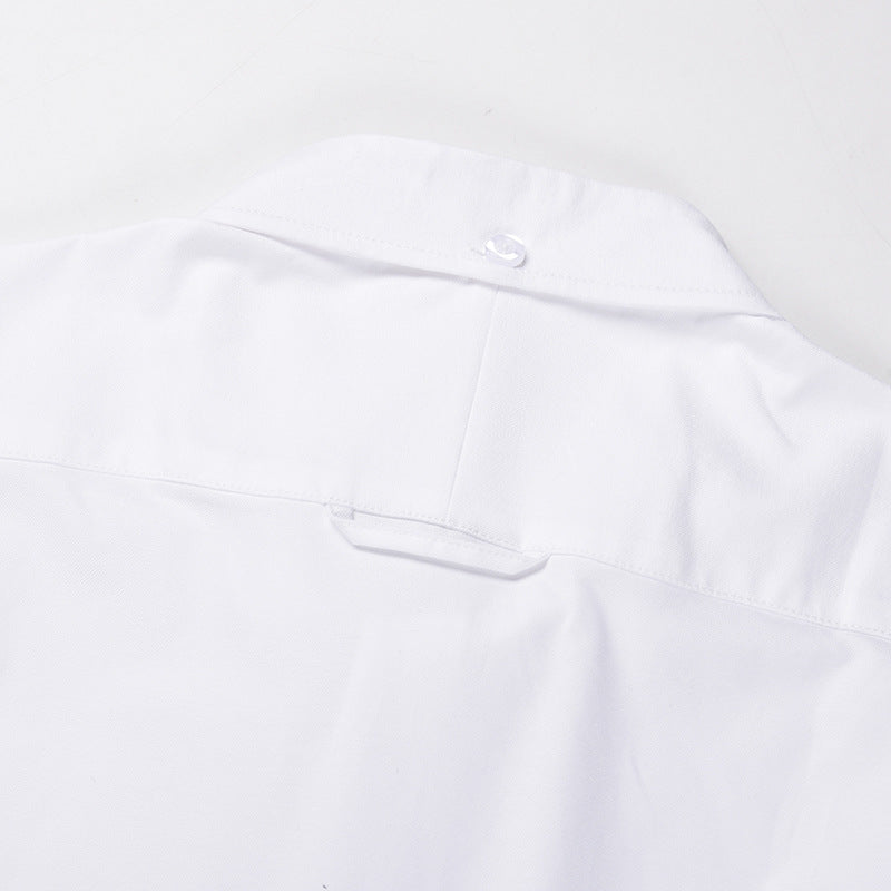 Thom Browne Spring Summer Men's White Short Sleeve Shirt