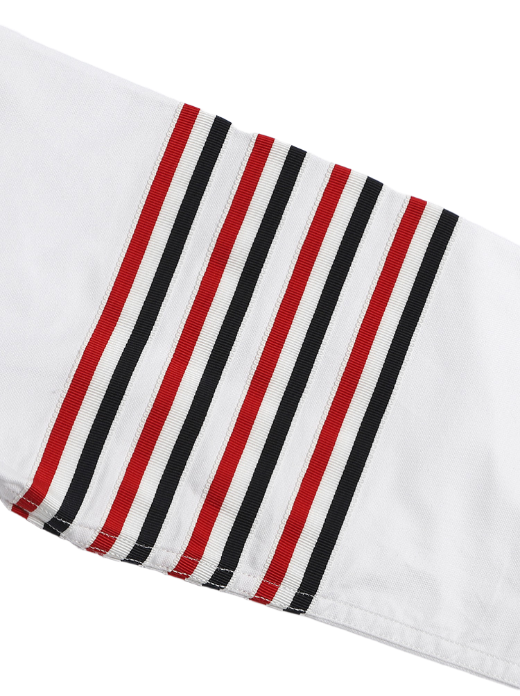 Thom Browne  Spring Summer Men's Side Yarn Striped Shirt