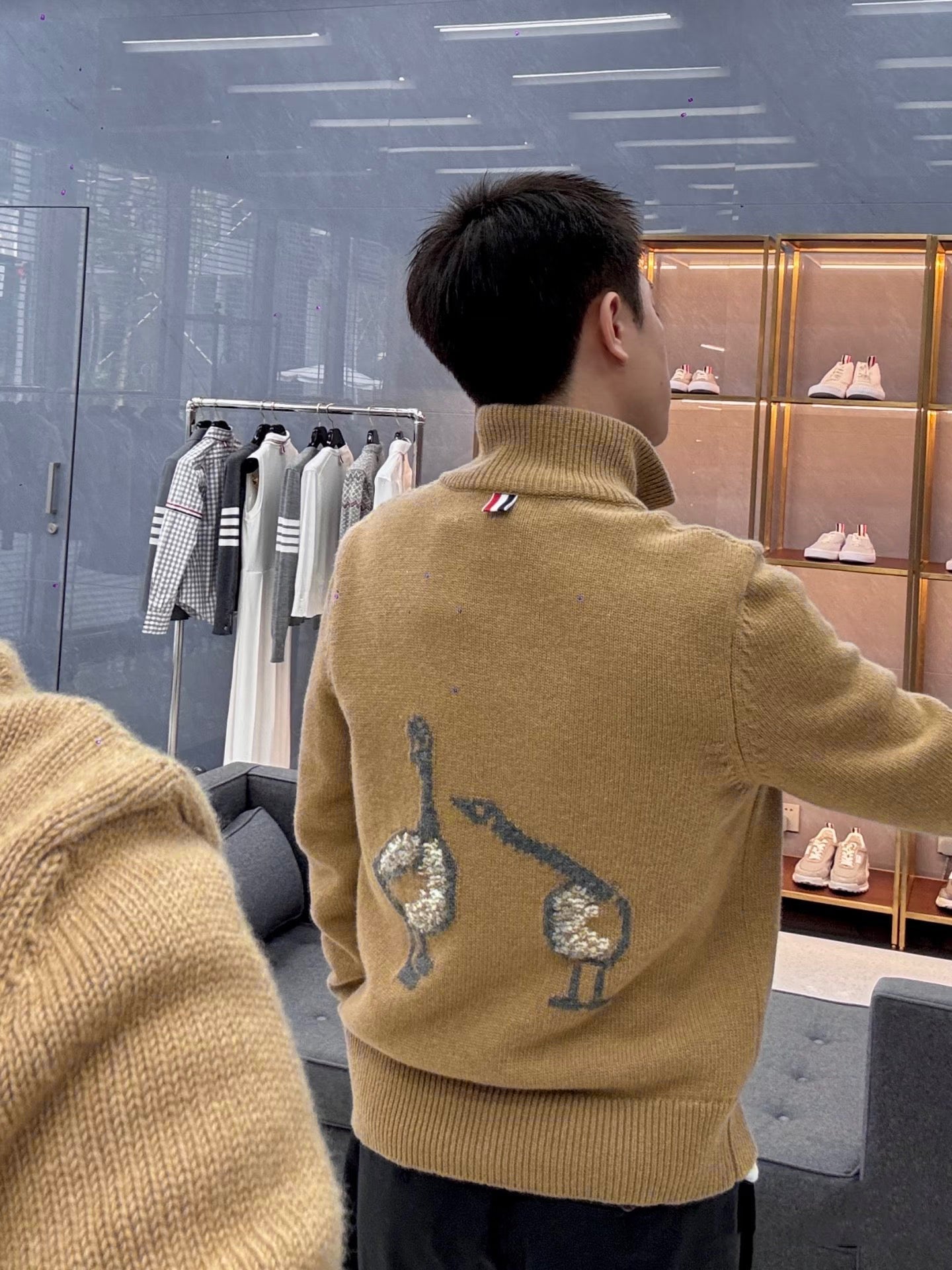2025SS Goose Intarsia Sweater