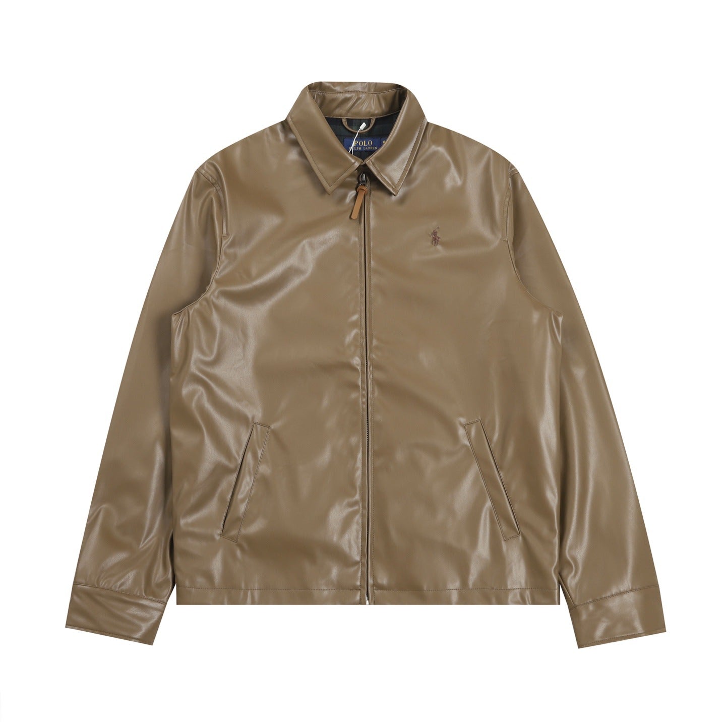Ralph Lauren Men's Leather Jacket Coat
