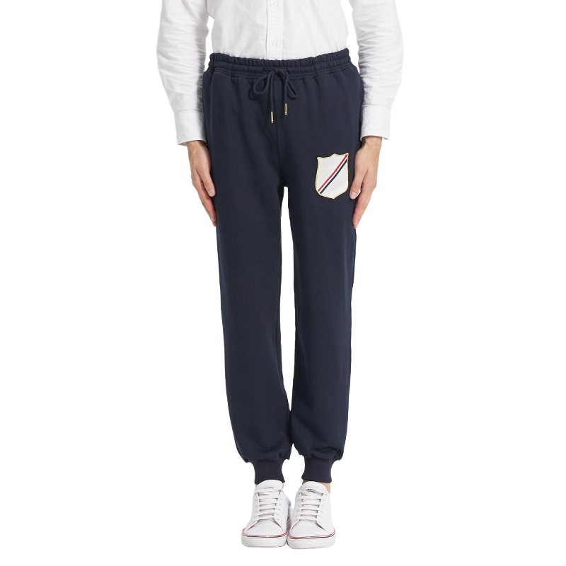 Thom Browne Four-Bar Side Stripe Athletic Sweatpants