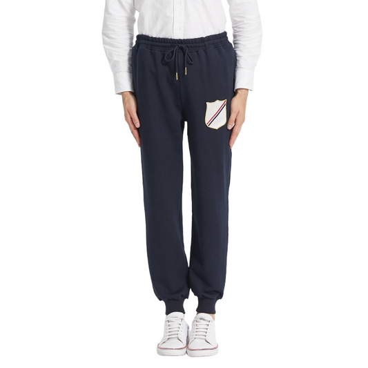 Thom Browne Four-Bar Side Stripe Athletic Sweatpants