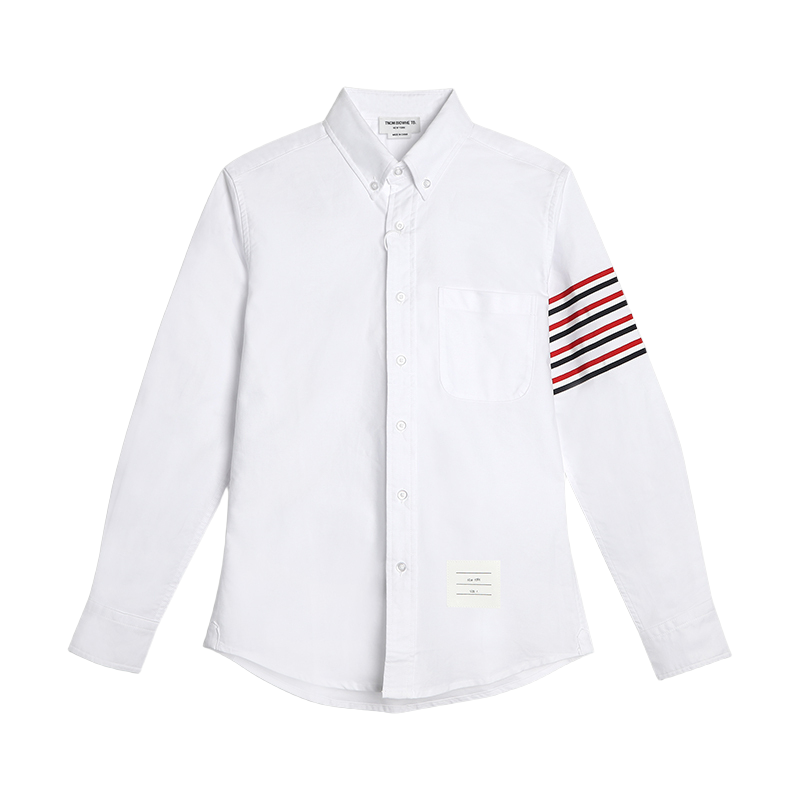 Thom Browne  Spring Summer Men's Side Yarn Striped Shirt