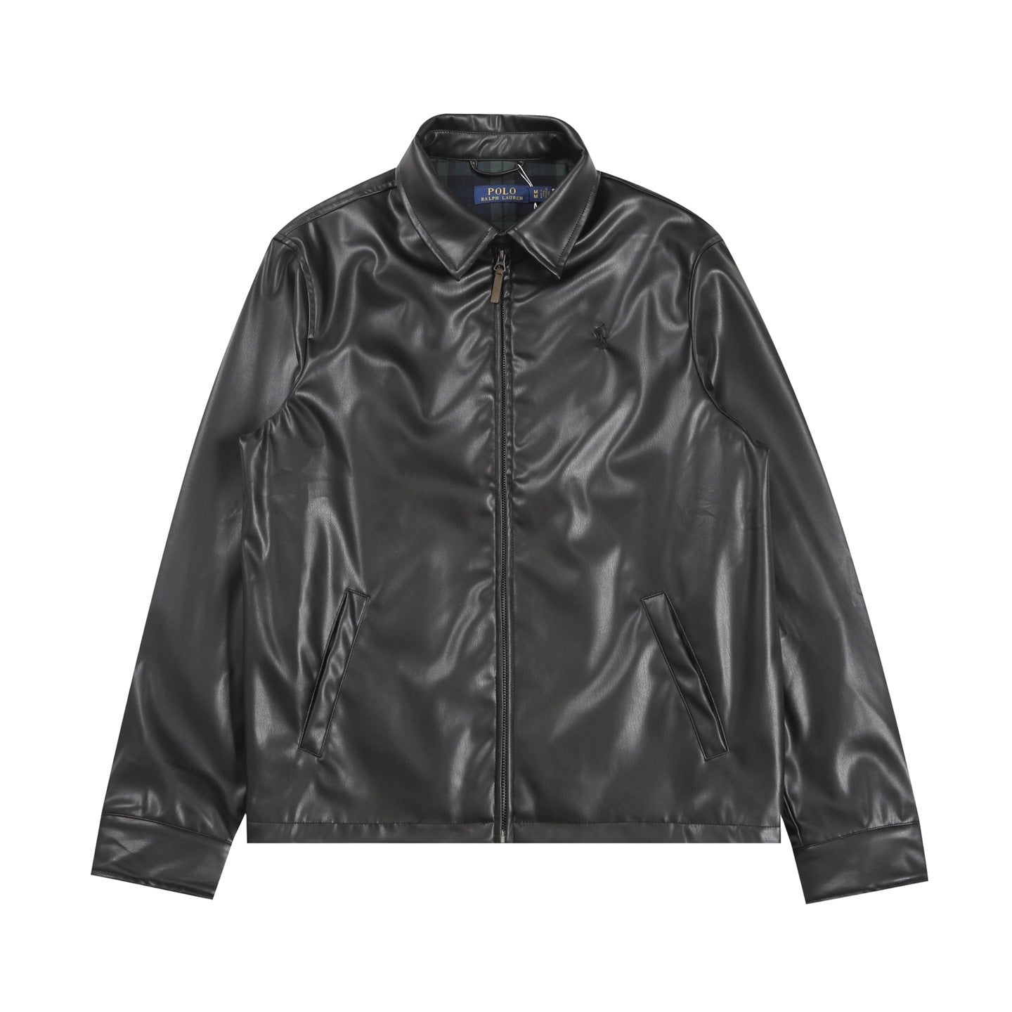 Ralph Lauren Men's Leather Jacket Coat