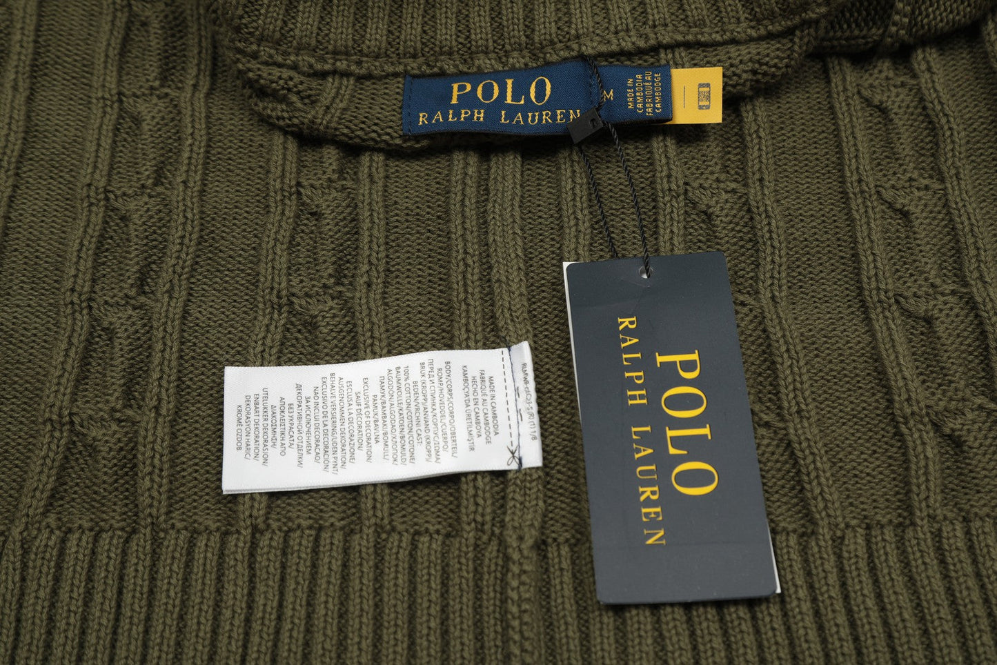 Ralph Lauren Unisex Cable Knit Sweater