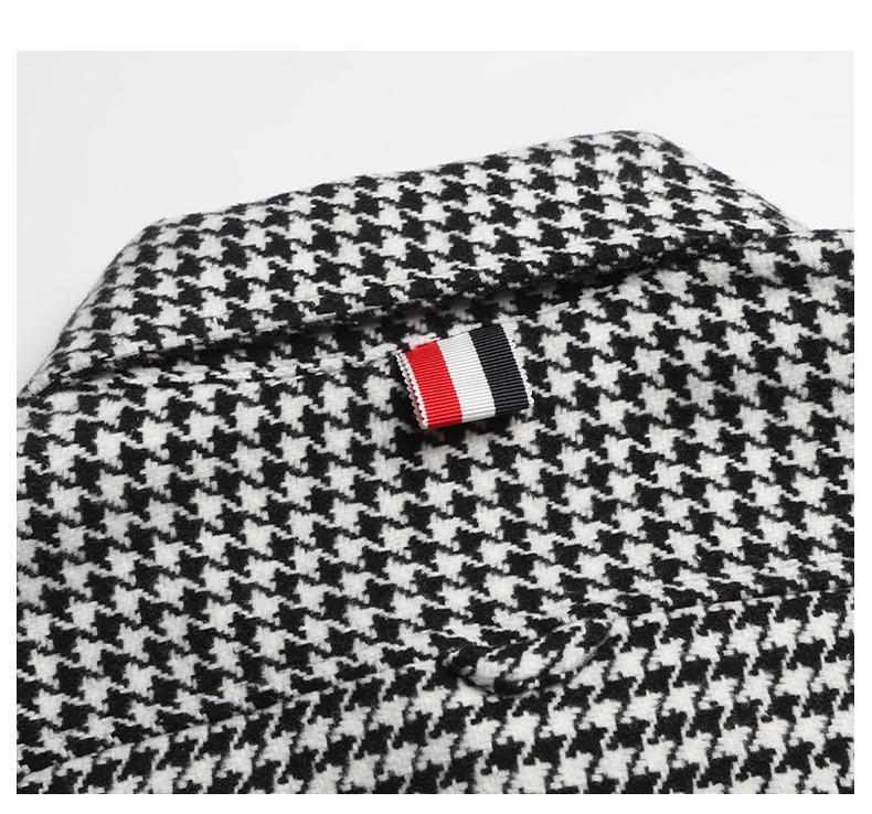 Thom Browne Men's Classic Houndstooth Shirt Jacket