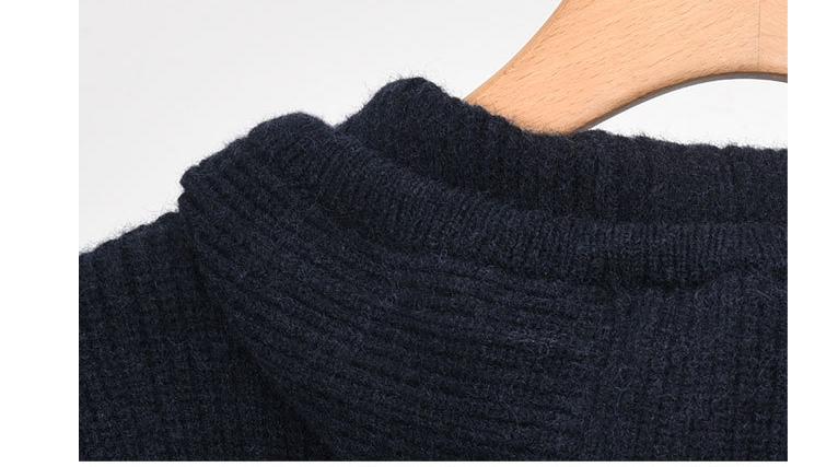 Thom Browne Classic Hooded Sweater - Premium Cotton Knit