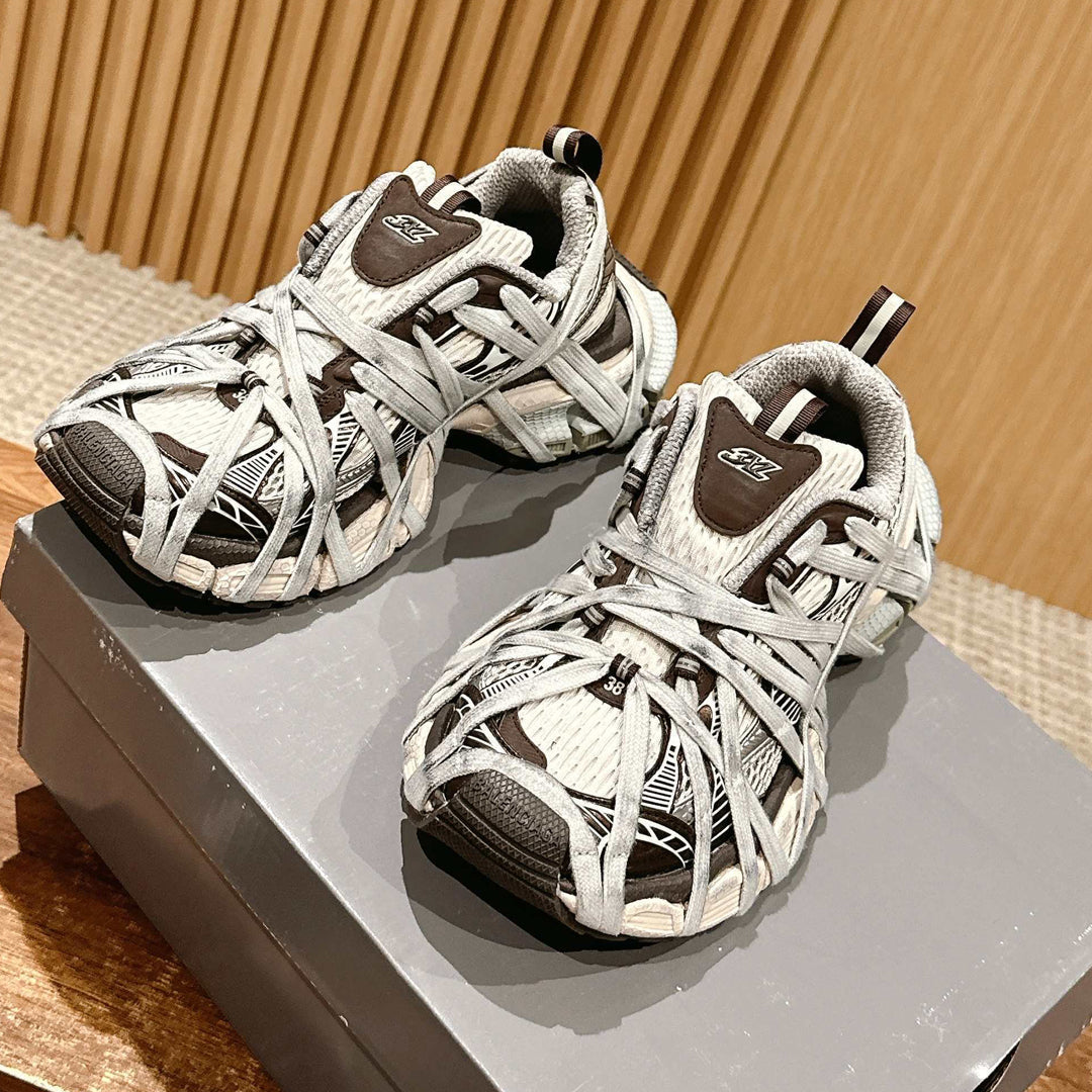 Balenciaga Distressed Vintage Couple's Style Shoe