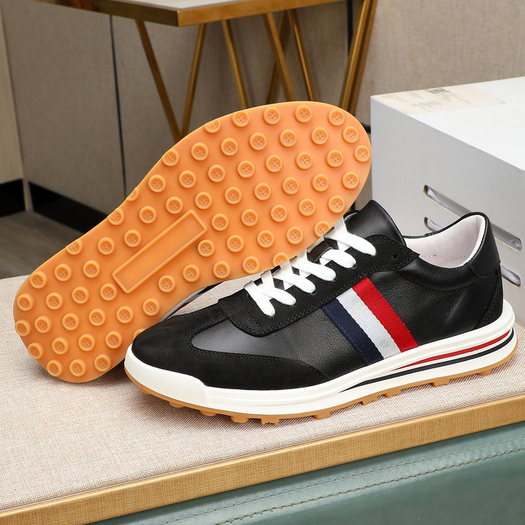 Thom Browne Man Leather sneakers