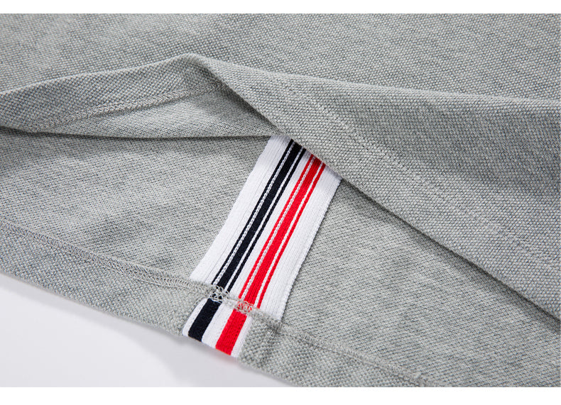Thom Browne 2026SS 4-Bar Striped Polo Shirt