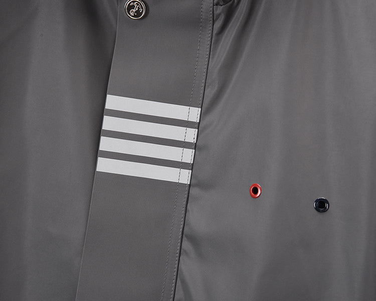 Thom Browne Men's Hooded Windproof Outdoor Jacket