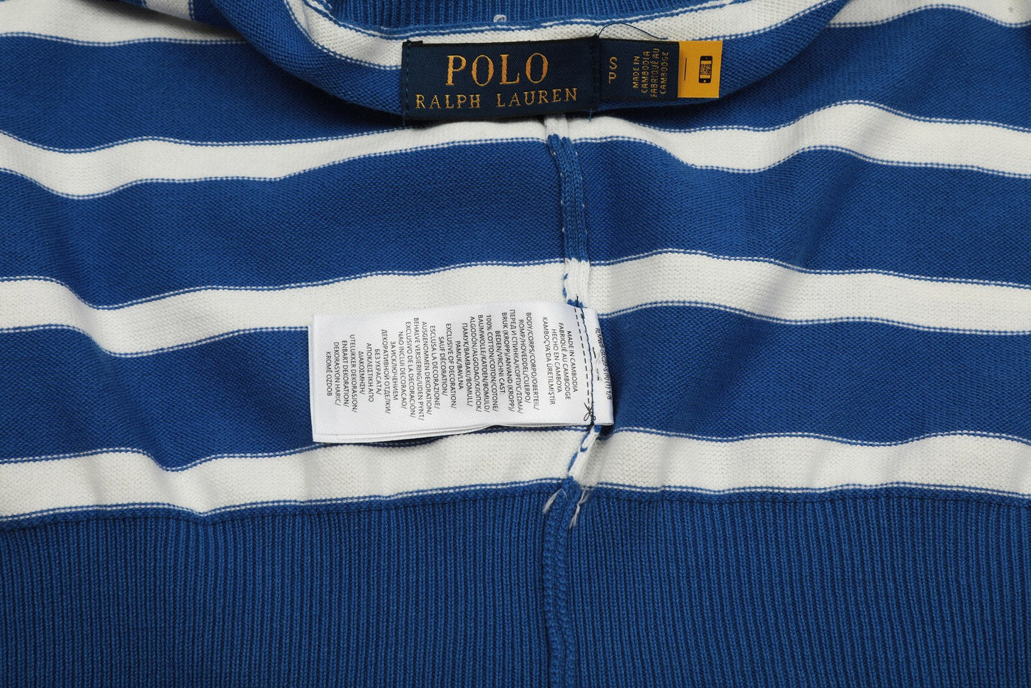 Ralph Lauren Women's Stripe Knit Cardigan