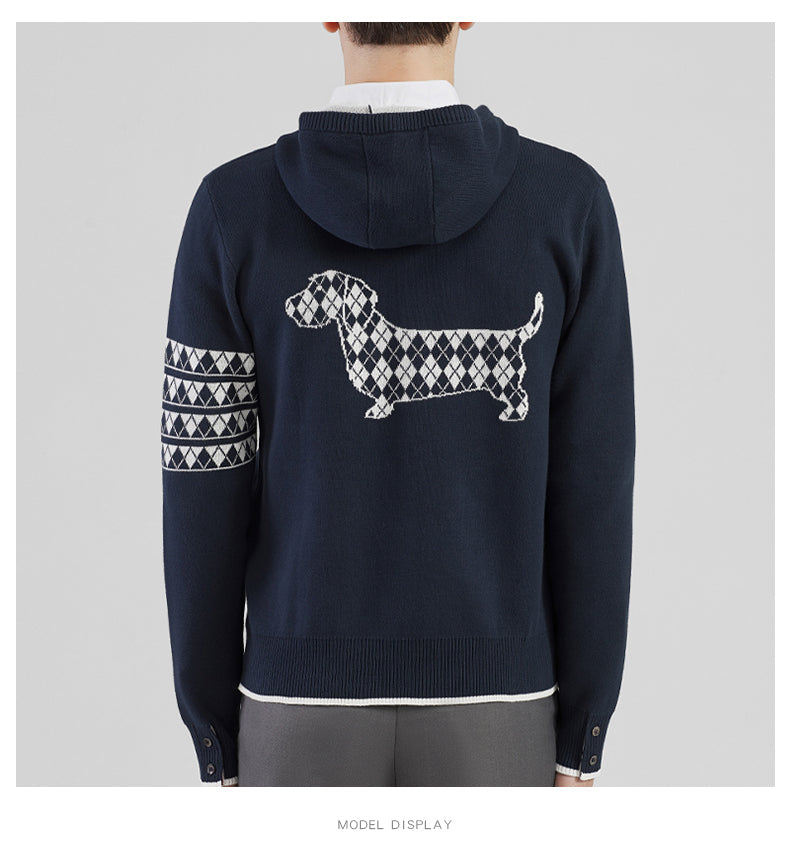 Thom Browne puppy Couples Hoodie