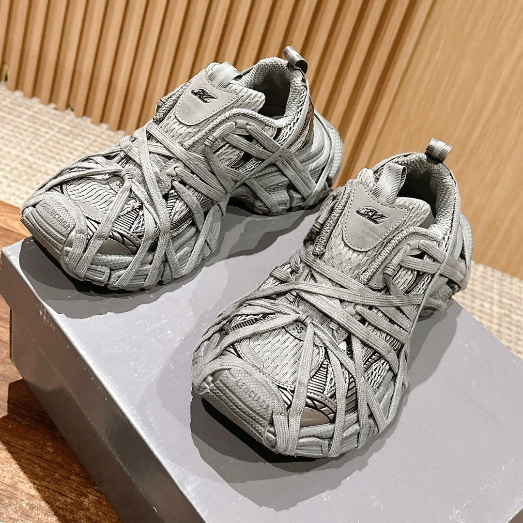 Balenciaga Distressed Vintage Couple's Style Shoe