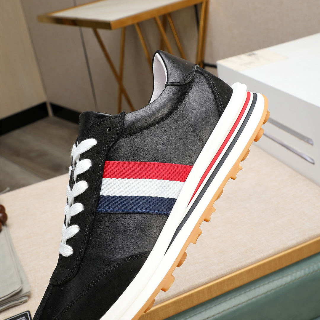 Thom Browne Man Leather sneakers