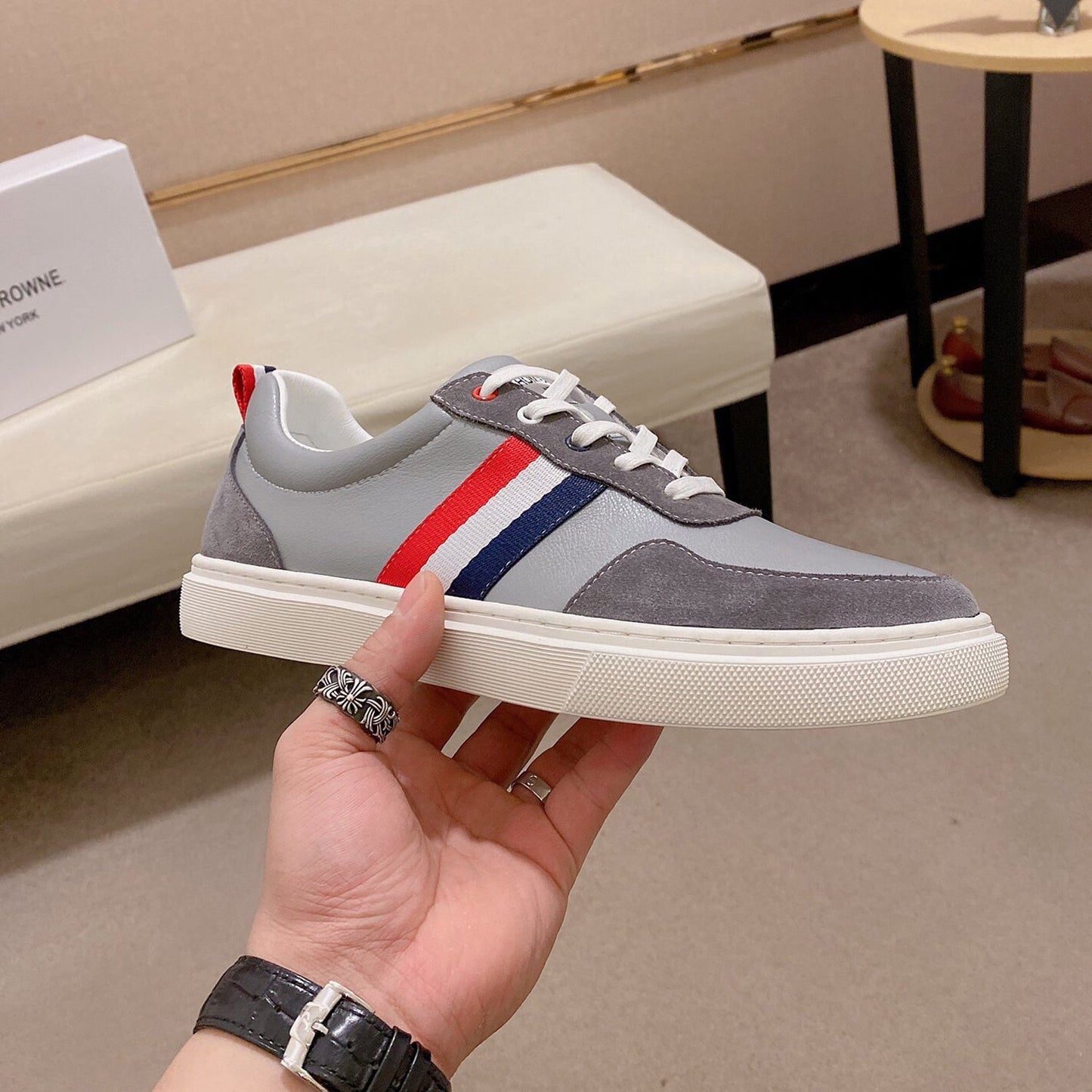 Thom Browne  2025 Men Sneakers